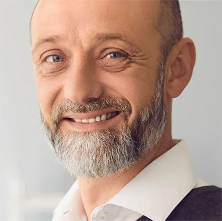 smiling man